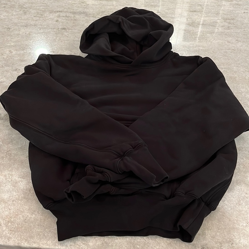 YZY Gap Hooded Sweatshirt. Black